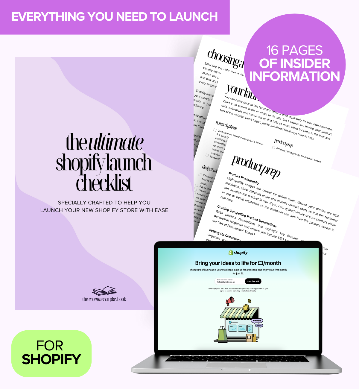 Ultimate Shopify Launch Checklist